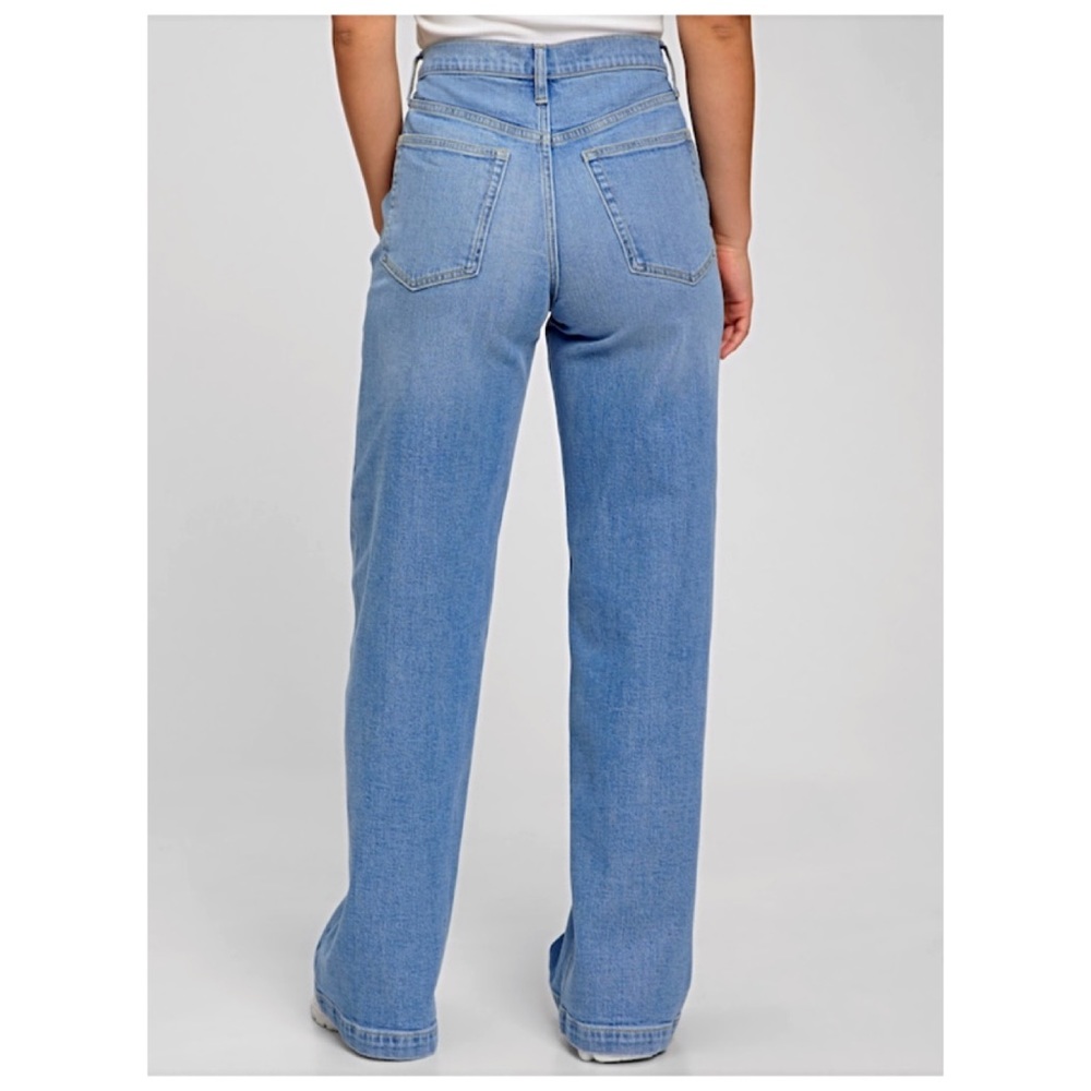 ❤️ GAP High-Stride Jeans Slouchy Flattering Fit ”A Whole Lot of Easy!”NWT’S-$80 - Picture 3 of 6